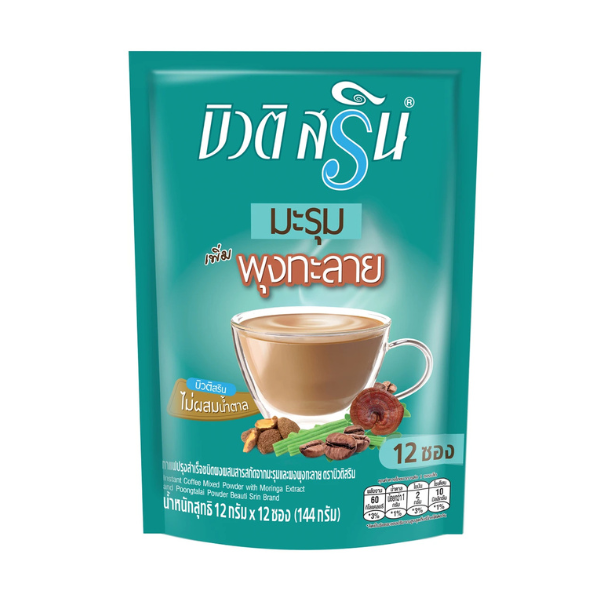 Instant coffee powder with moringa 144g ( 12g x 12 sachets )