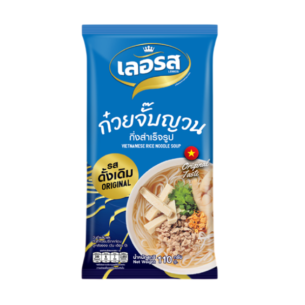 Vietnamese Rice Noodles with Seasoning, Original Flavor, 110g