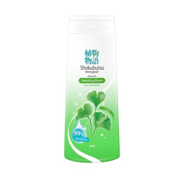 Light Green Ginkgo Body Wash 180ml
