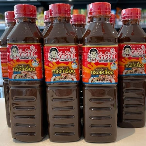 Seasoned cooked fermented fish sauce, special recipe, red cap, 400ml (case of 24 bottles)