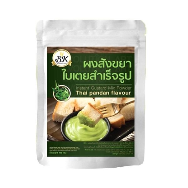 Instant pandan custard powder 100g