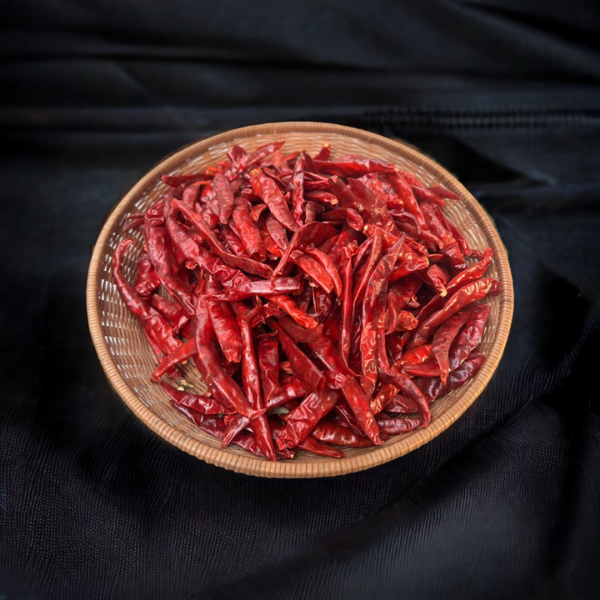 Dried Indian chilies (stems removed) 250g