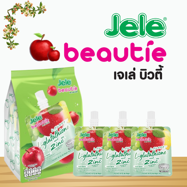 Apple jelly + L-glutathione, zinc 140g ( pack of 3 )