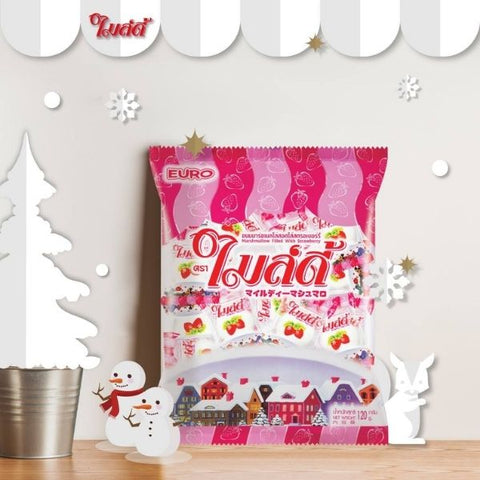 Strawberry-flavored marshmallows 120g