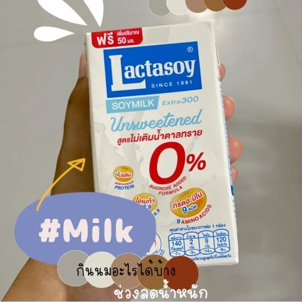 UHT soy milk, plain flavor 300ml (pack of 6 cartons)