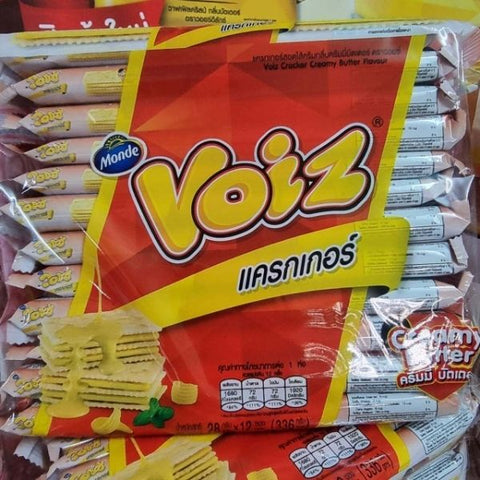 Cream-filled crackers 24g ( pack of 12 pieces )