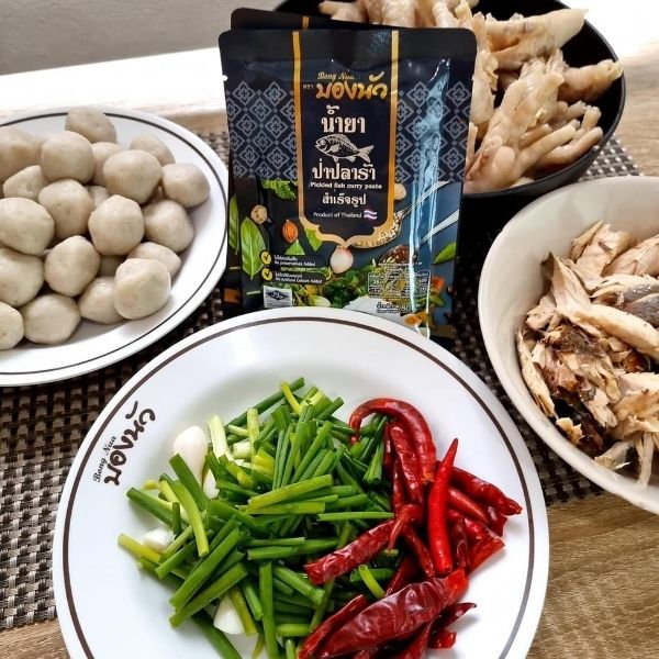 Instant southern-style fermented fish curry sauce 80g (12 sachets)