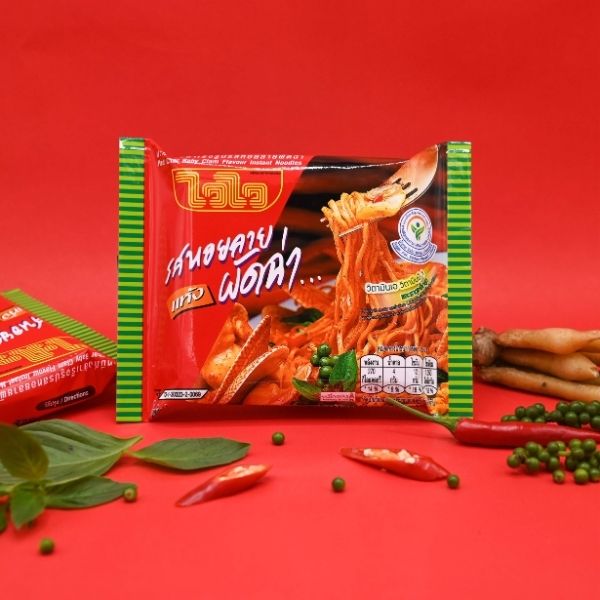 Instant noodles, stir-fried spicy clams flavor 60g ( pack of 30 sachets )