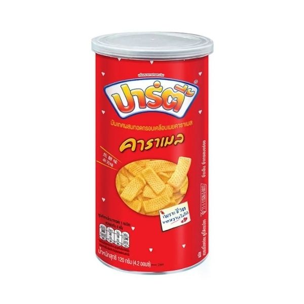 Crispy fried mixed sweet potatoes coated with caramel butter 120g (can)
