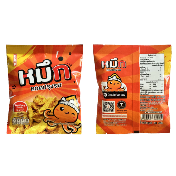 Seasoned Fried Squid (Spicy) 20g