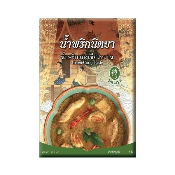 Nittaya Green Curry Paste 500g
