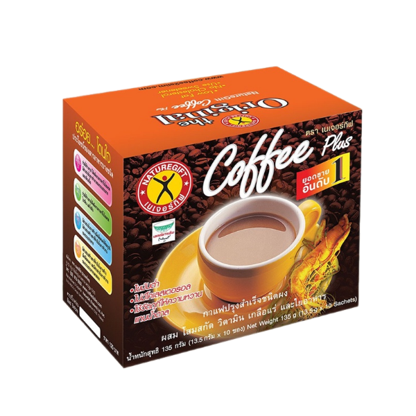คอฟฟี่ พลัส สูตรต้นตำรับ 135g กาแฟสำเร็จรูป กลิ่นหอม เข้มข้น