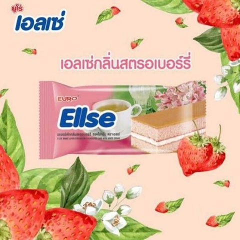 Strawberry-flavored layer cake with cream filling 15g ( 24 sachets )