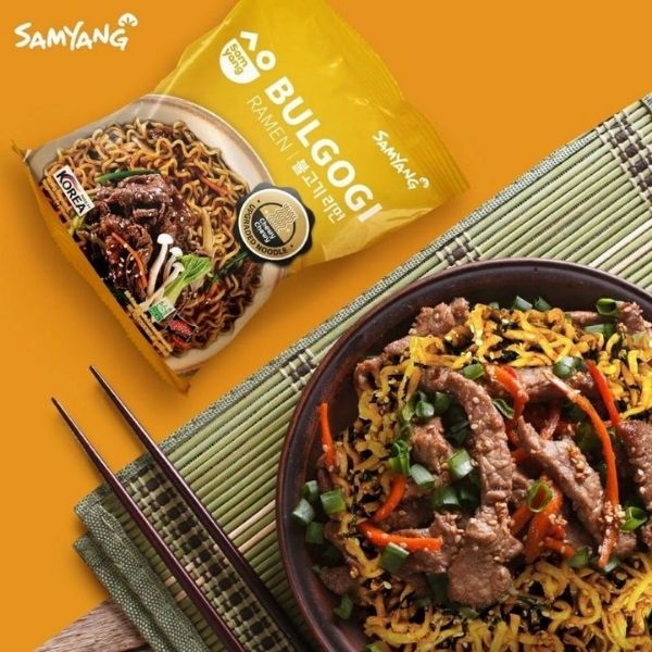Dry instant noodles, bulgogi flavor, 80g (5-pack)