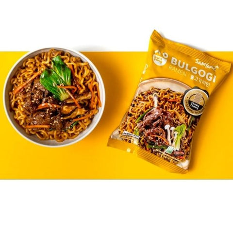 Dry instant noodles, bulgogi flavor, 80g (5-pack)