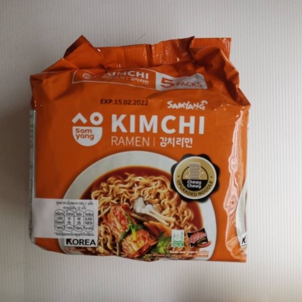 Instant noodles, Kimchi flavor 80g ( 5-pack )