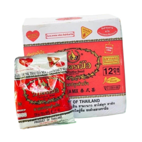 Thai tea, original recipe, bagged 400g (case of 12 sachets)