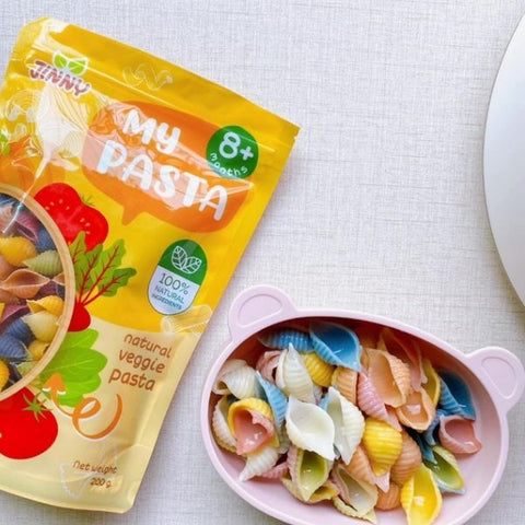 Shell-shaped pasta with 6-color vegetables 200g