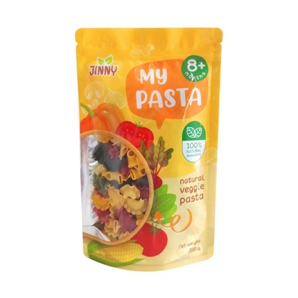Butterfly pasta with 5-color vegetables 200g