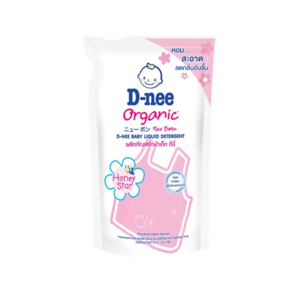 Baby laundry detergent, Honey Star scent, refill pouch 530ml