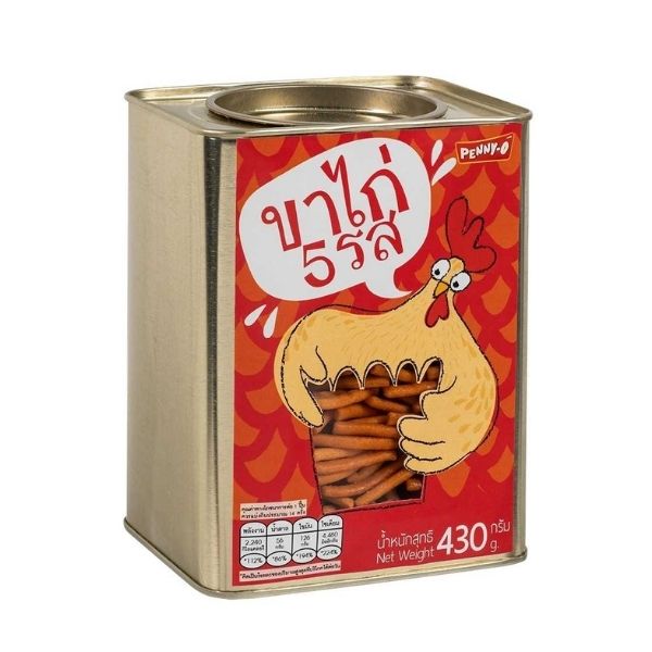 Penny O Chicken Feet Tin Bread, 5 Flavors 430g
