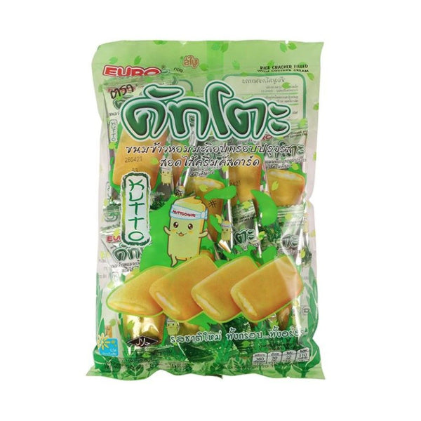Baked Jasmine Rice Snack with Custard Cream Filling 70g