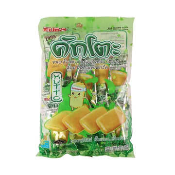 ขนมข้าวหอมมะลิอบกรอบปรุงรสสอดไส้ครีมคัสตาร์ด 70g