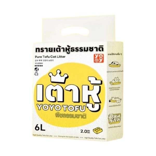 100% organic tofu cat litter, regular scent 7L