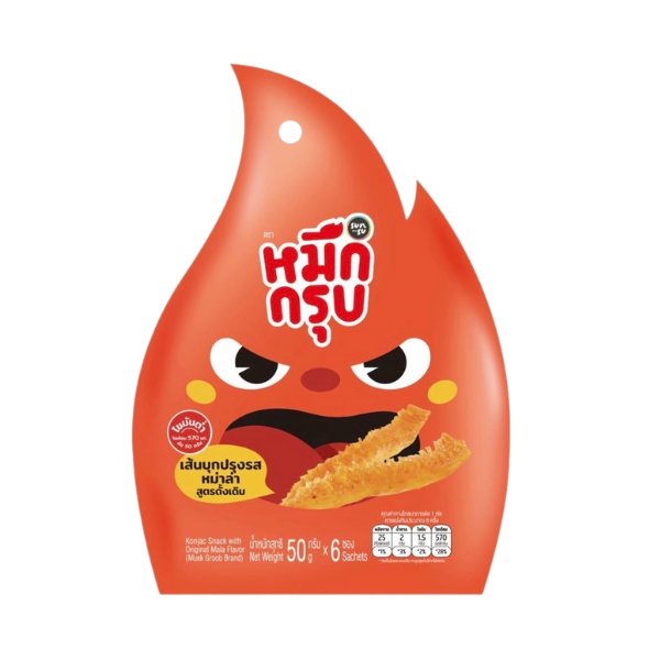 Konjac squid snacks, mala flavor, original recipe, 50g