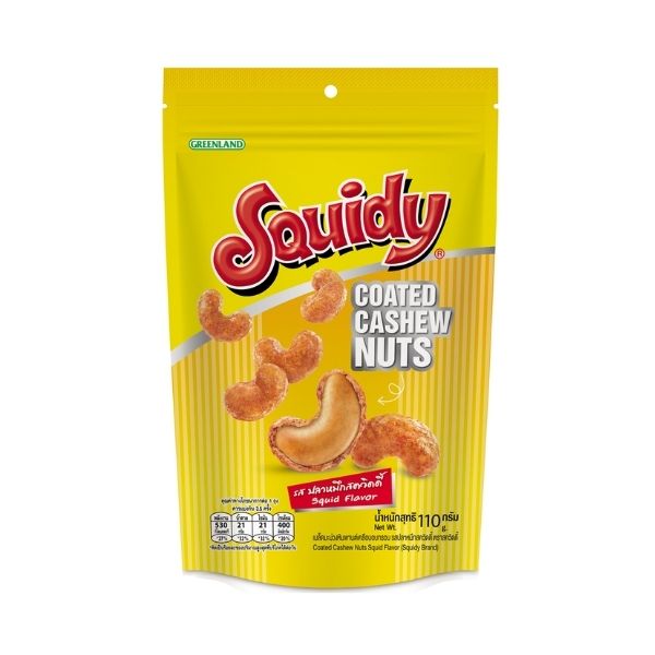 Crispy Roasted Squid-Flavored Coated Cashews 110g