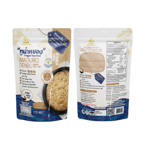 Shredded tuna, clean flavor 40g