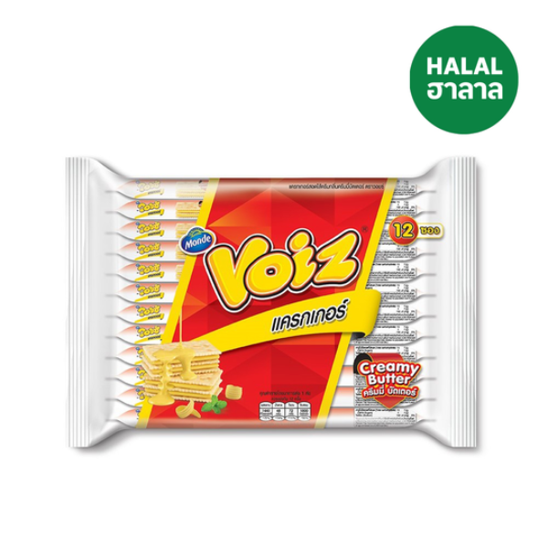 Creamy Butter Crackers 24g Pack12