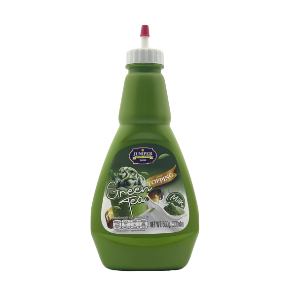 Beverage topping, ice cream topping, milk green tea flavor 500g