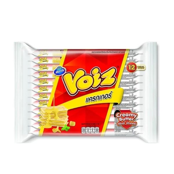 Cream-filled crackers 24g ( pack of 12 pieces )