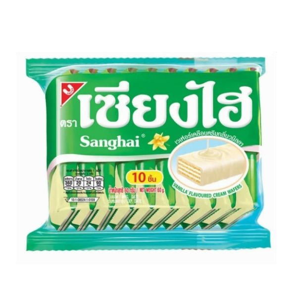 Vanilla cream-coated wafer 60g
