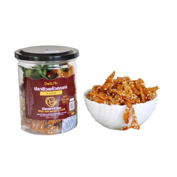 Crispy glassfish, three-flavor herbal seasoning 100g