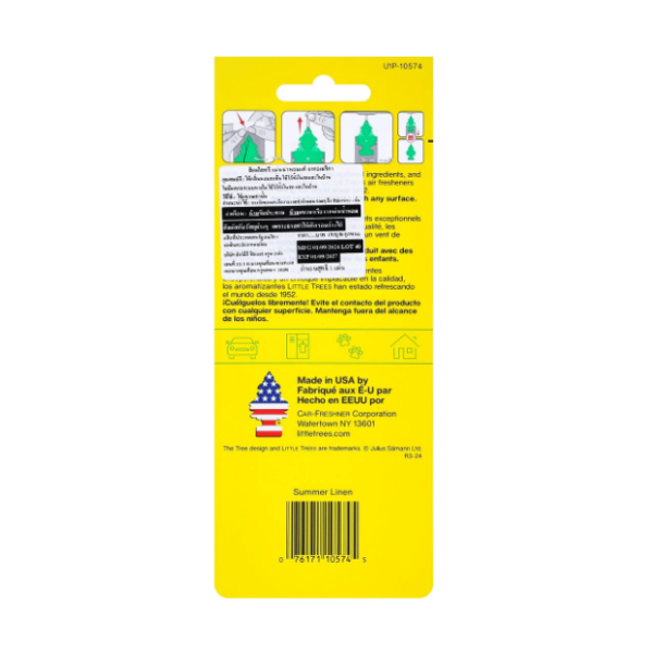 Summer Linen scented fragrance sheet 2g