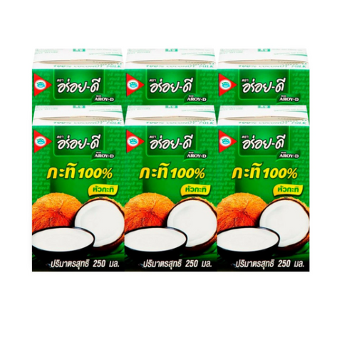 100% coconut milk, big pack 250ml, pack of 6