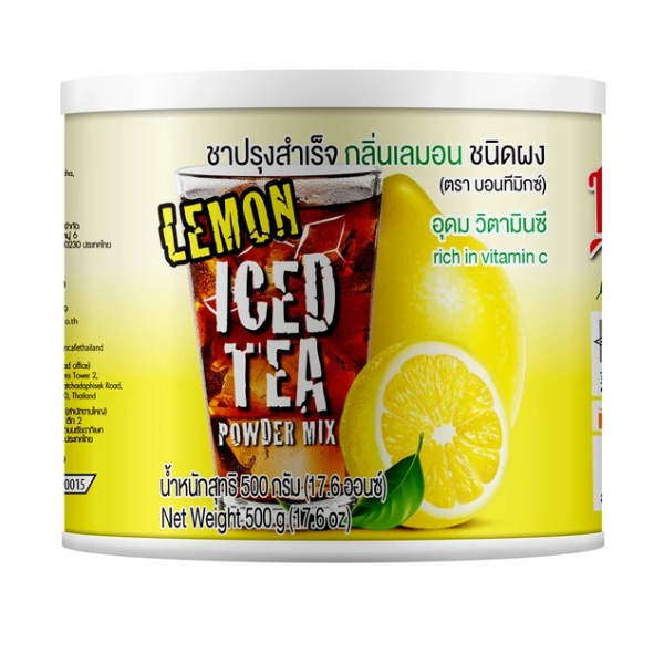 Instant powdered tea, lemon flavor (can) 500g
