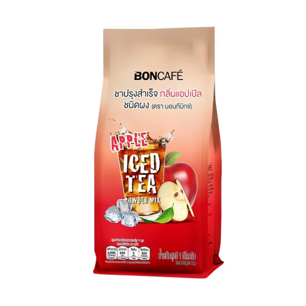 Instant powdered tea, apple flavor (foil bag) 1000g