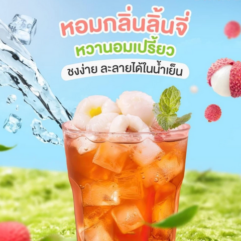 Instant powdered tea, lychee flavor (foil bag) 1000g