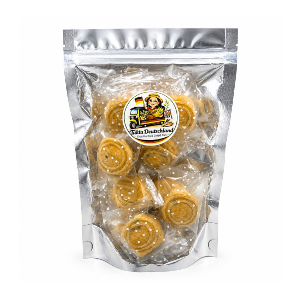 Pork floss with roasted chili flavor, golden chunks, 90 g