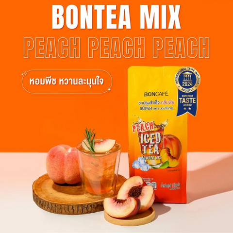 Instant powdered tea, peach flavor (foil bag) 1000g