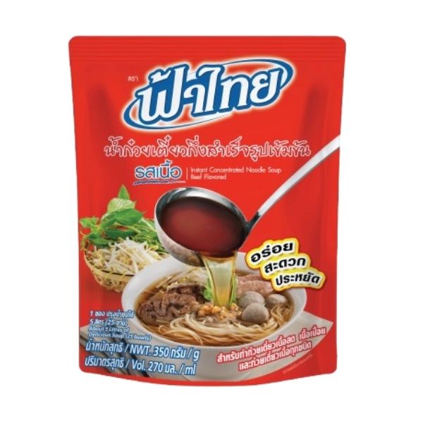Concentrated instant noodle soup base, beef flavor 350g