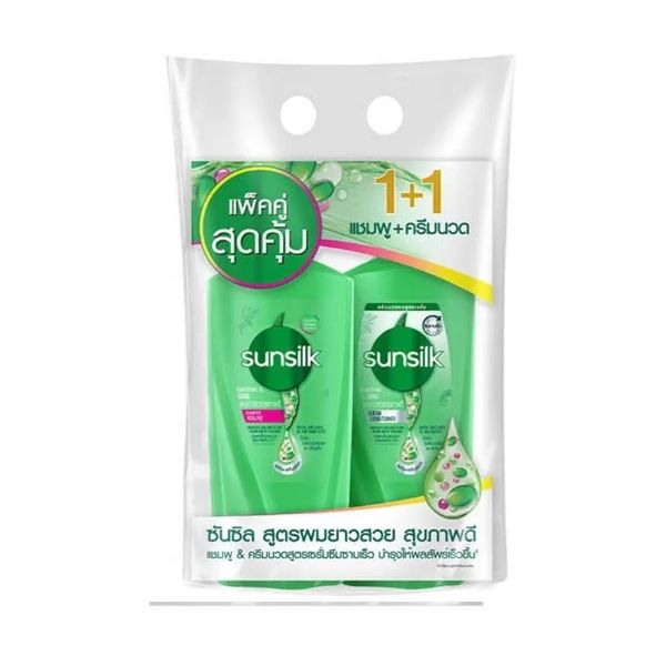 Healthier & Long Active-Infusion Shampoo & Serum Conditioner 350ml ( pack of 2 bottles )
