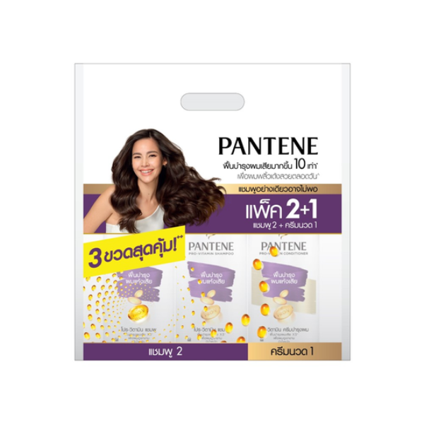 Total Shampoo 380ml, 2-Pack + Conditioner 380ml