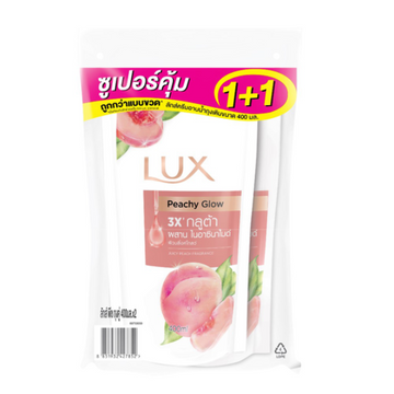 ครีมอาบน้ำ พีชรีฟีล 400ml แพ็คคู่