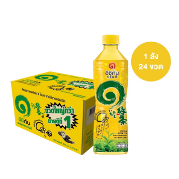 กรีนที รสน้ำผึ้งผสมมะนาว 420ml ( ยกโหล 24 ขวด )