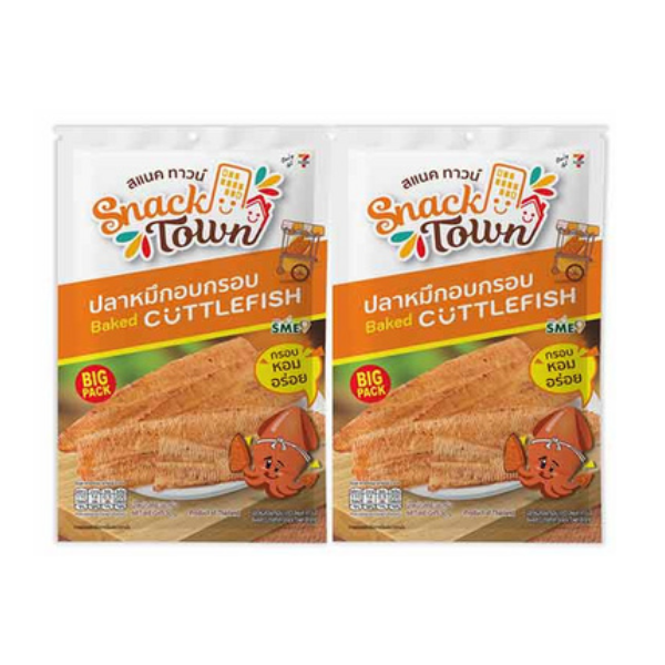 Crispy baked squid 30g ( Pack 2 )