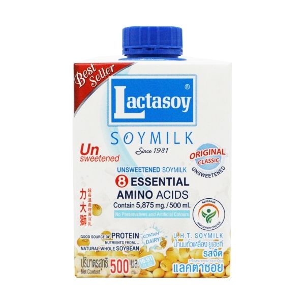 UHT soy milk, plain flavor 500ml